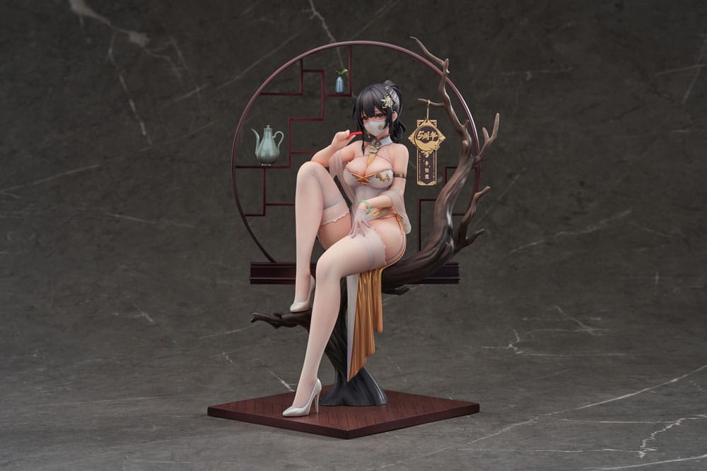 Original Character statuette PVC 1/7 Xiami China Dress Step On Snow Ver. 26 cm