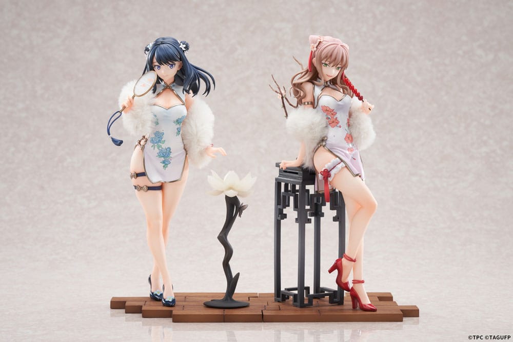Gridman Universe pack 2 statuetten PVC 1/7 Yume Minami China Dress Ver. 25 cm