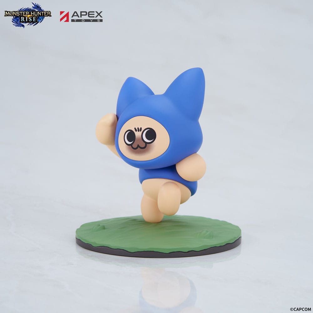 Monster Hunter Rise pack 6 trading figures Felyne Cat