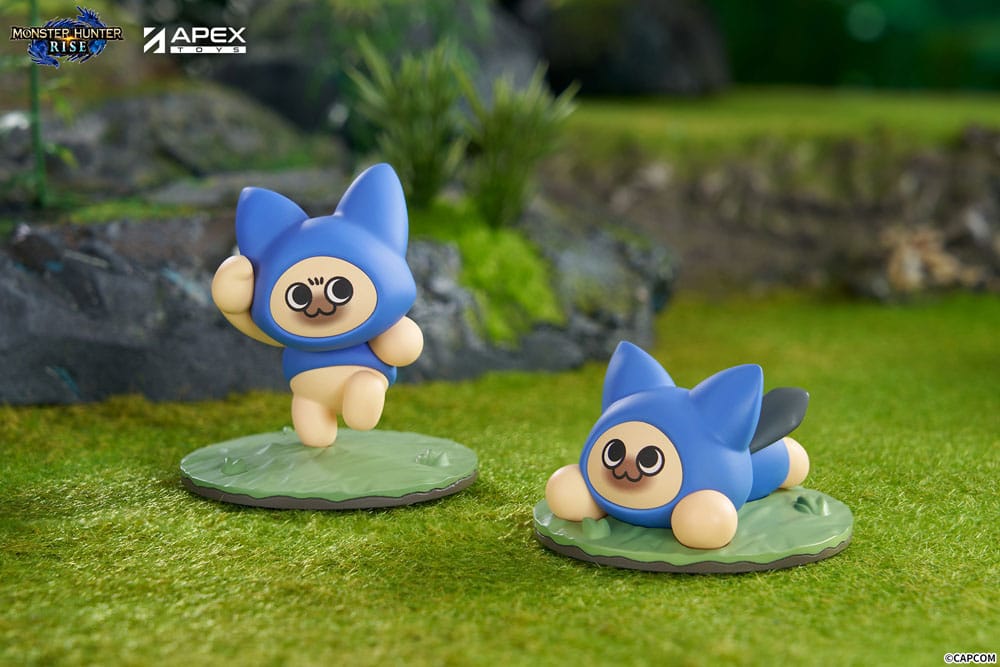 Monster Hunter Rise pack 6 trading figures Felyne Cat