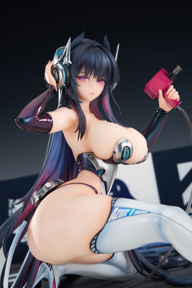 Azur Lane statuette PVC 1/7 Strasbourg Faerie of the Race Circuit Ver. 16 cm