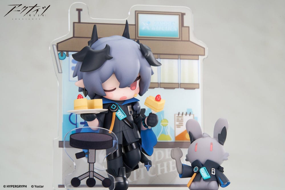 Arknights statuette PVC Would You Like A Dessert? Mini Series Logos 10 cm