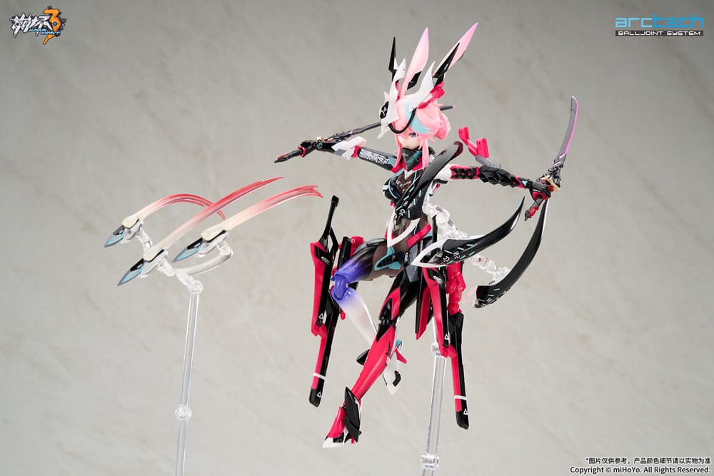 Honkai Impact 3rd figurine Arctech Posable Series 1/8 Sakura Yae Darkbolt Jonin Neon Shade Ver. 22 cm