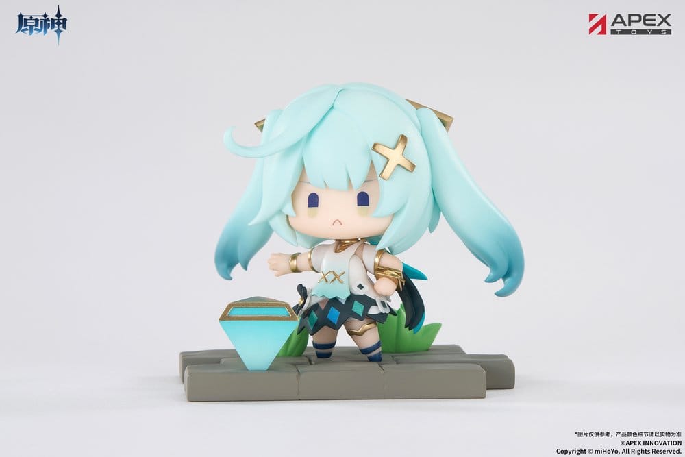 Genshin Impact Blind Box présentoir figurines mini Senjou no Eishi sumeru Version (9)