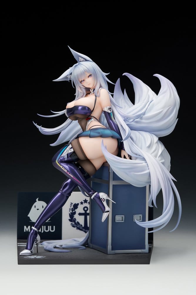 Azur Lane figurine PVC 1/7 Shinano Moonlit Chrome Ver. Acrylic Special Edition w/Display 25 cm