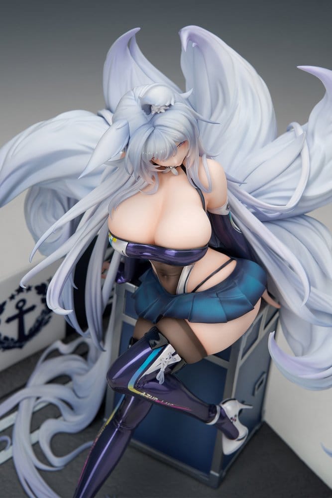 Azur Lane figurine PVC 1/7 Shinano Moonlit Chrome Ver. Acrylic Special Edition w/Display 25 cm