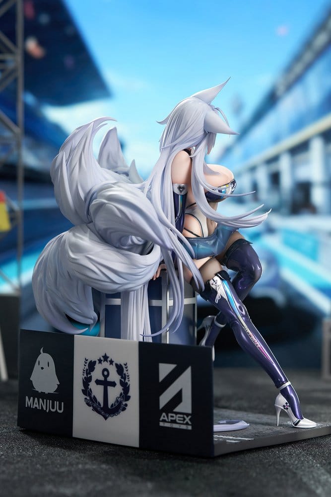 Azur Lane figurine PVC 1/7 Shinano Moonlit Chrome Ver. Acrylic Special Edition w/Display 25 cm