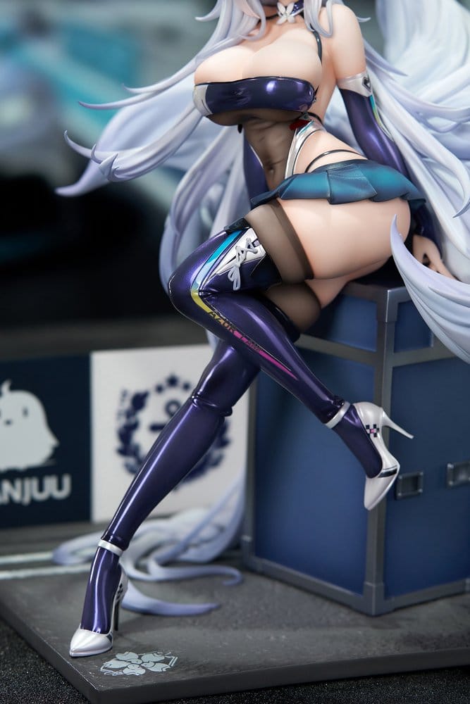 Azur Lane figurine PVC 1/7 Shinano Moonlit Chrome Ver. Acrylic Special Edition w/Display 25 cm