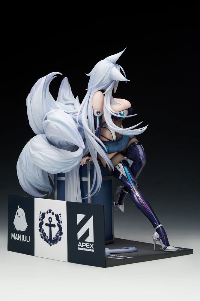 Azur Lane figurine PVC 1/7 Shinano Moonlit Chrome Ver. Acrylic Special Edition w/Display 25 cm