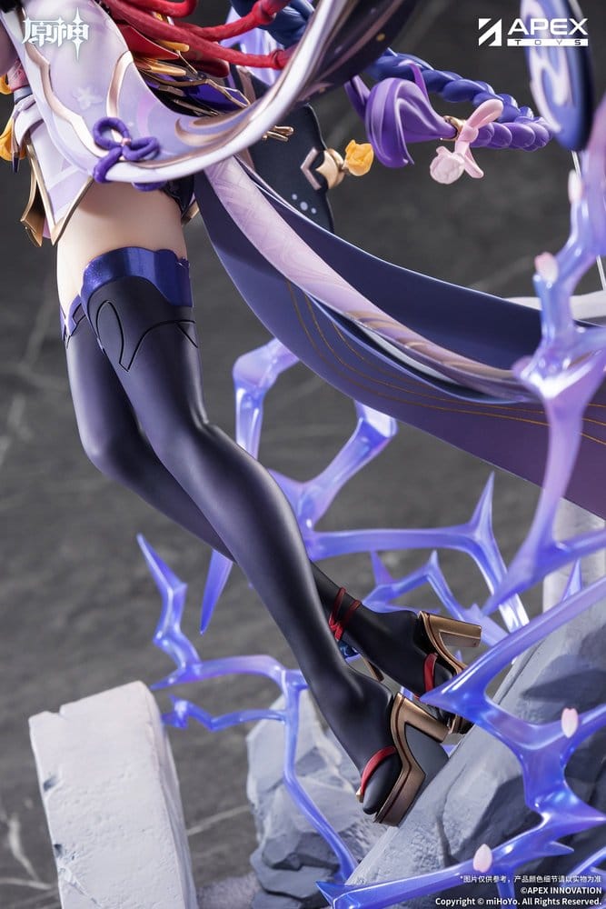 Genshin Impact figurine PVC 1/7 Raiden Shogun Plane of Euthymia Ver. 36 cm