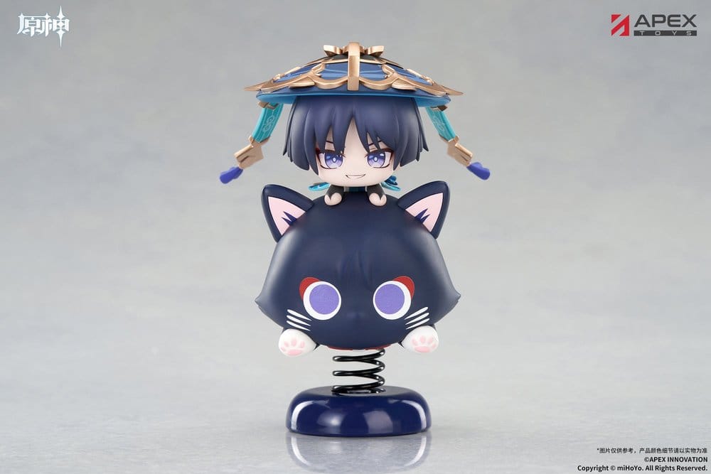 Genshin Impact figurine PVC Chibi Chara Yurayura Stand Wanderer 11 cm