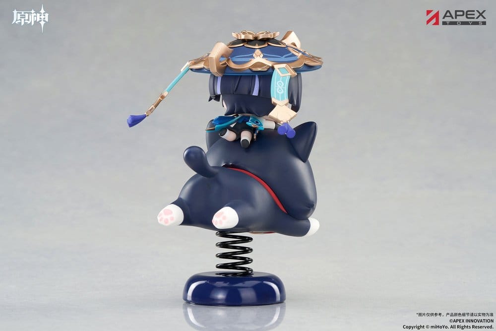 Genshin Impact figurine PVC Chibi Chara Yurayura Stand Wanderer 11 cm