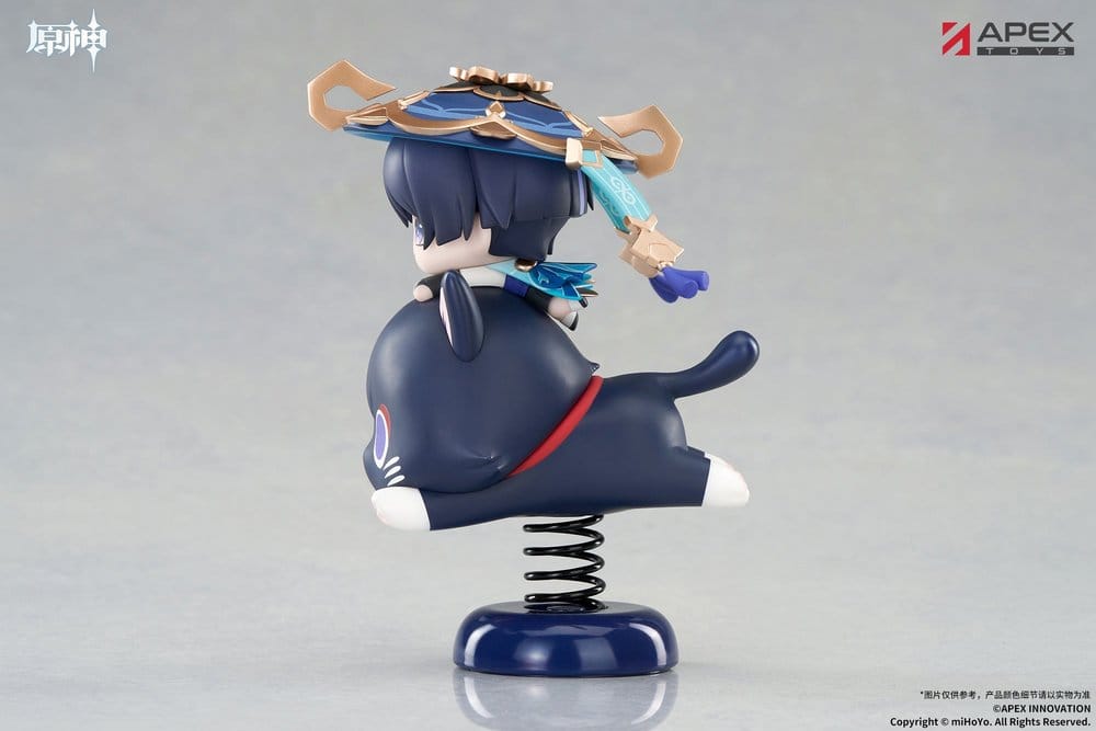 Genshin Impact figurine PVC Chibi Chara Yurayura Stand Wanderer 11 cm