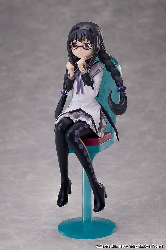 Puella Magi Madoka Magica The Movie: Rebellion statuette PVC Homura Akemi Tea Party Cake Song Ver. 18 cm