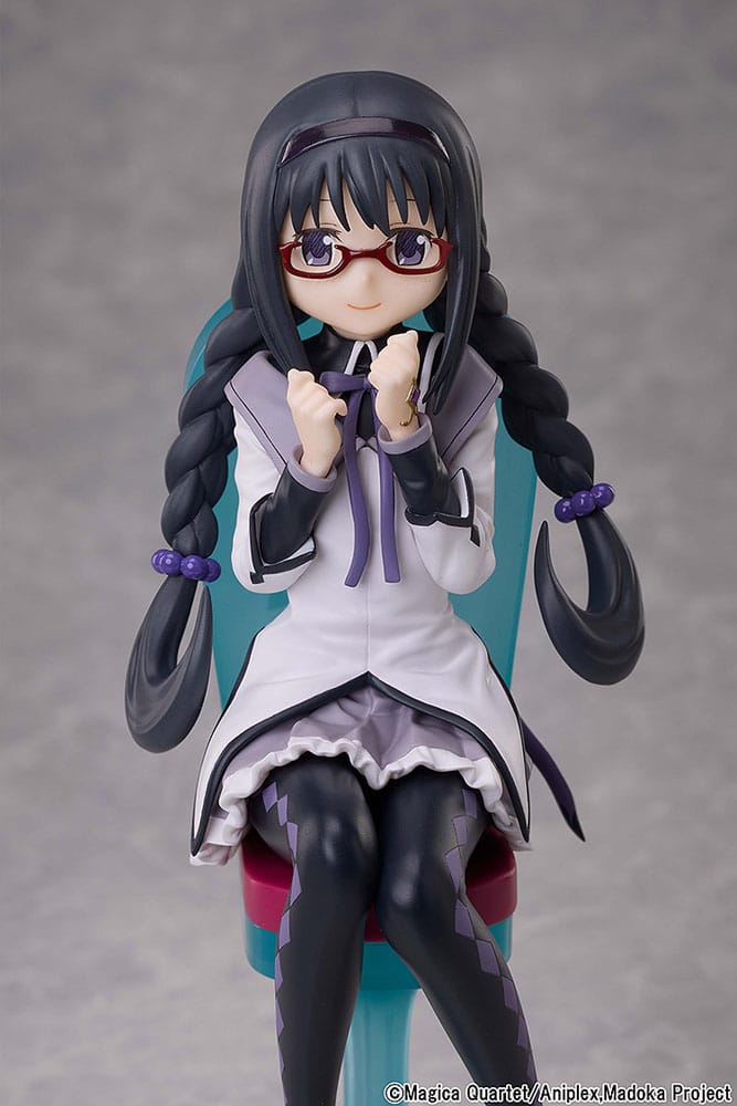 Puella Magi Madoka Magica The Movie: Rebellion statuette PVC Homura Akemi Tea Party Cake Song Ver. 18 cm