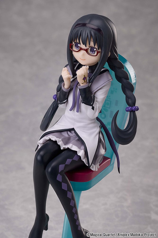 Puella Magi Madoka Magica The Movie: Rebellion statuette PVC Homura Akemi Tea Party Cake Song Ver. 18 cm