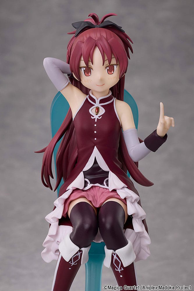 Puella Magi Madoka Magica The Movie: Rebellion statuette PVC Kyoko Sakura Tea Party Cake Song Ver. 18 cm