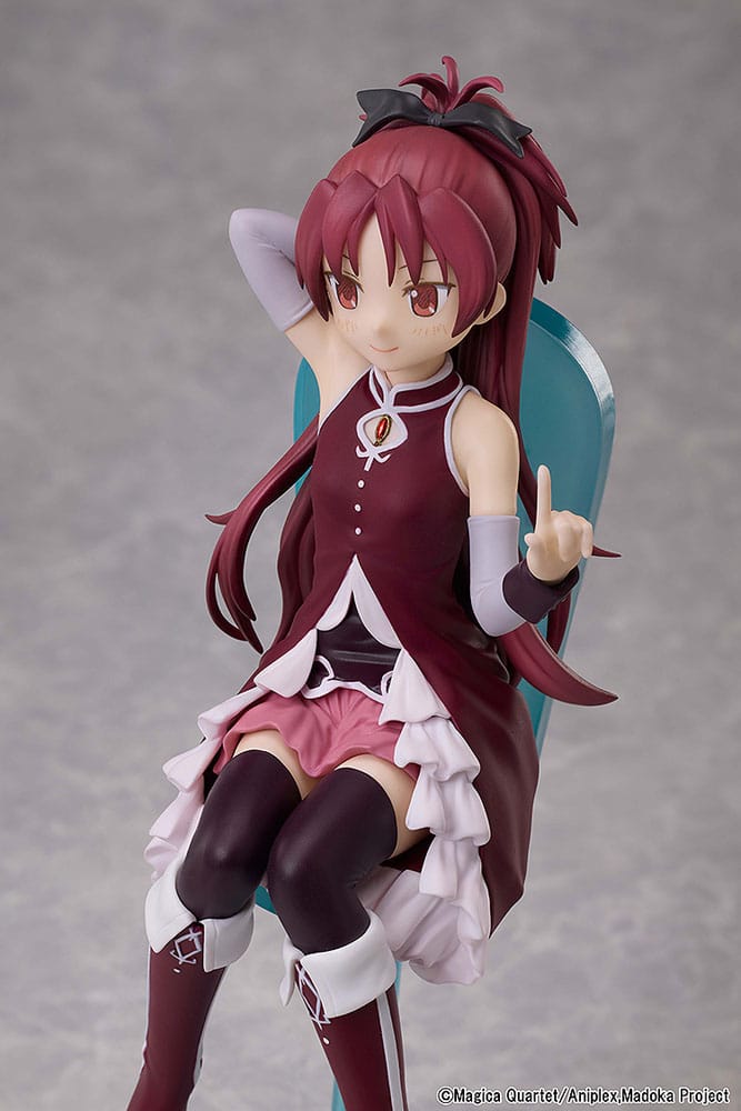 Puella Magi Madoka Magica The Movie: Rebellion statuette PVC Kyoko Sakura Tea Party Cake Song Ver. 18 cm