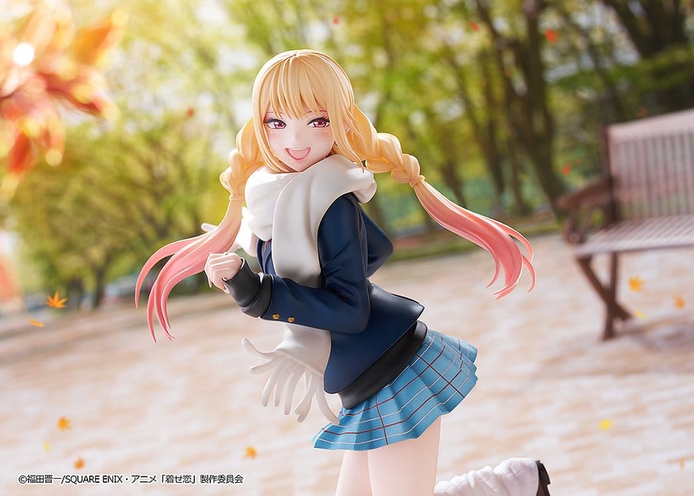 My Dress Up Darling statuette 1/7 Marin Kitagawa: Winter Uniform Ver. 23 cm