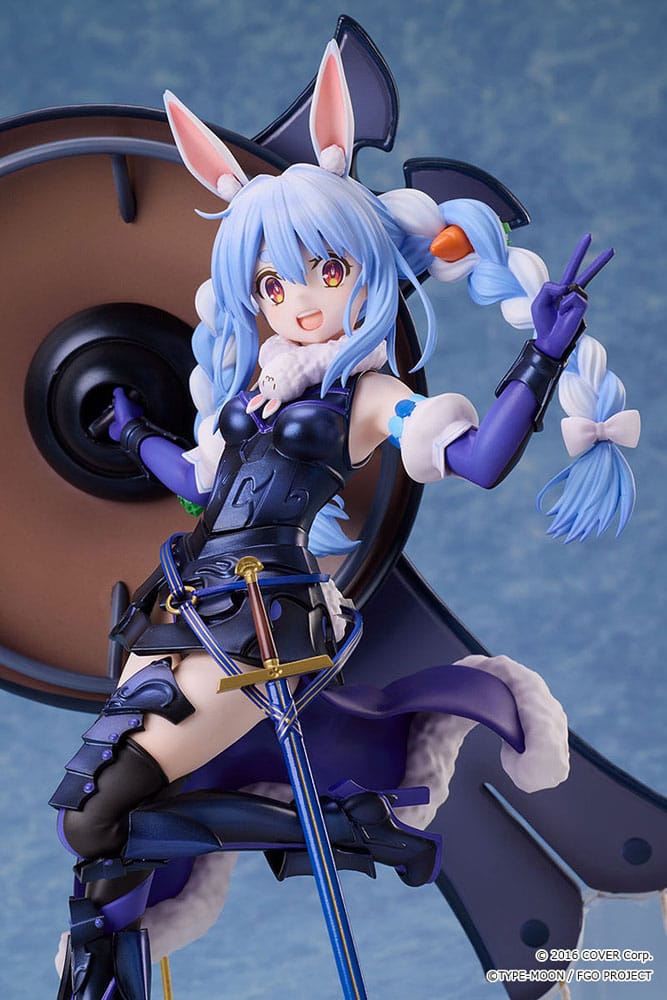 Hololive production x Fate/Grand Order statuette PVC 1/7 Usada Pekora × Mash Kyrielight 28 cm