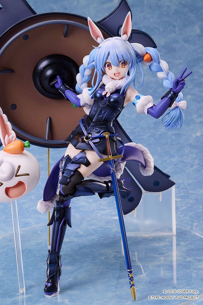 Hololive production x Fate/Grand Order statuette PVC 1/7 Usada Pekora × Mash Kyrielight 28 cm