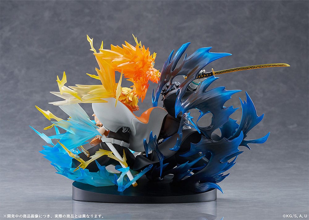 Demon Slayer: Kimetsu no Yaiba statuette PVC Zenitsu Agatsuma & Kaigaku 15 cm