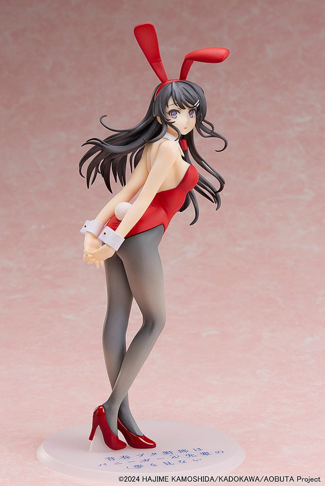 Rascal Does Not Dream of Bunny Girl Senpai statuette 1/7 Mai Sakurajima Red Bunny Girl Ver. 27 cm
