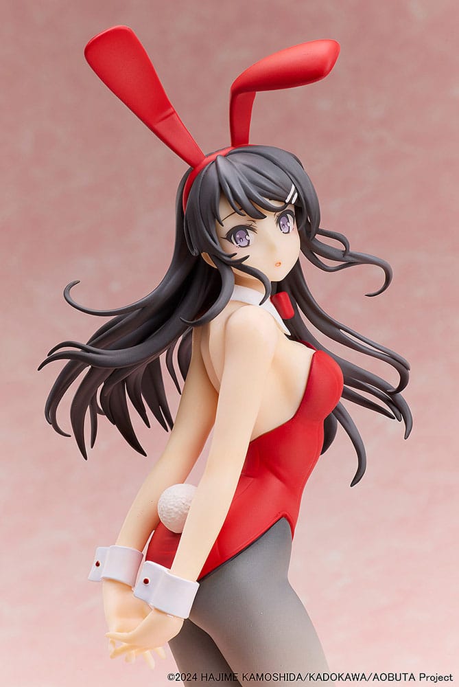 Rascal Does Not Dream of Bunny Girl Senpai statuette 1/7 Mai Sakurajima Red Bunny Girl Ver. 27 cm