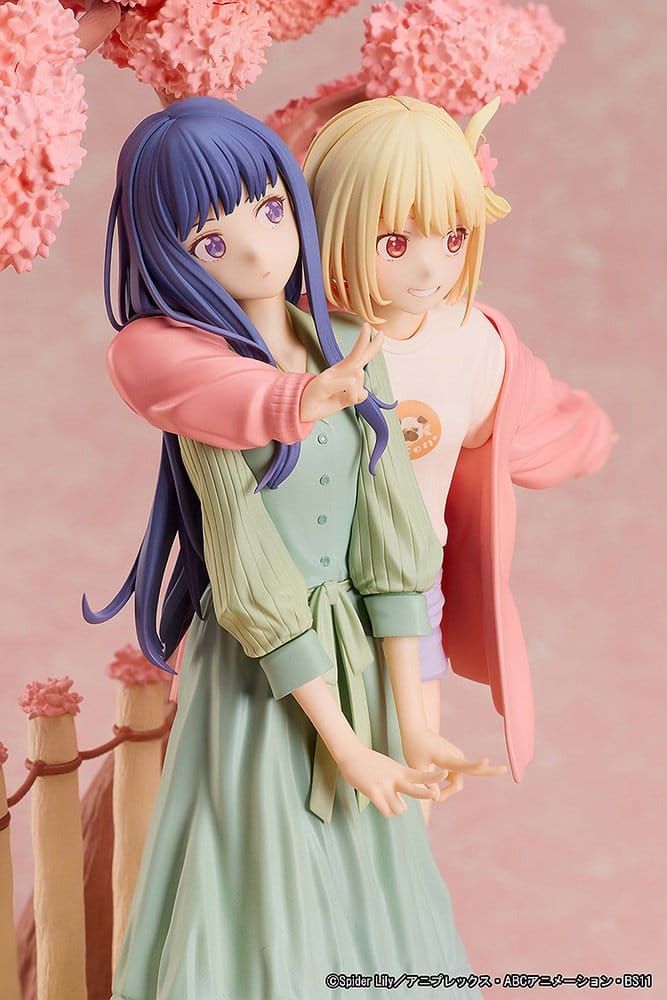 Lycoris Recoil pack 2 figurines PVC Chisato Nishikigi & Takina Inoue Spring Ver. 25 cm