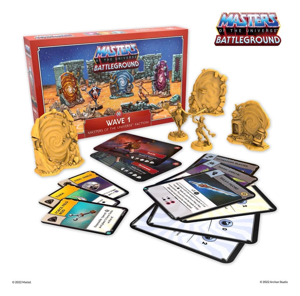 Masters of the Universe: Battleground jeu de figurines Wave 1: Masters of the Universe Faction *ALLEMAND*