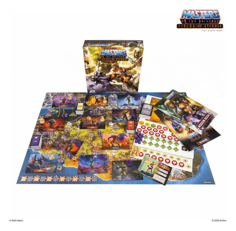 Masters of the Universe jeu de plateau Fields of Eternia *ESPAGNOL*
