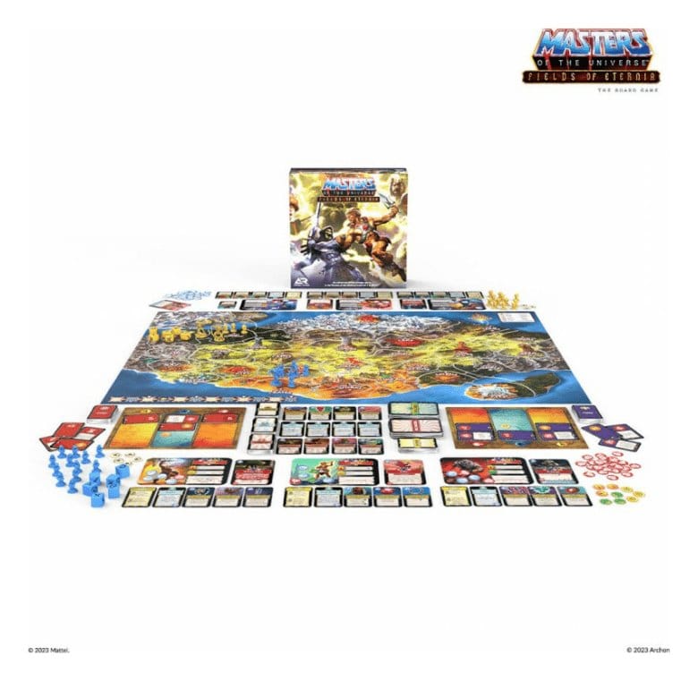 Masters of the Universe jeu de plateau Fields of Eternia *ESPAGNOL*