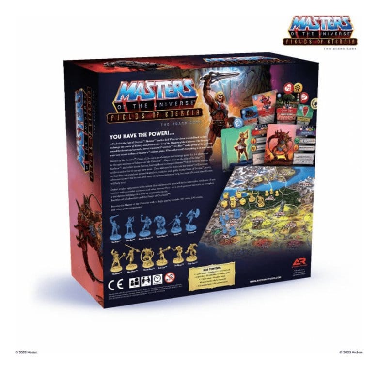 Masters of the Universe jeu de plateau Fields of Eternia *ESPAGNOL*