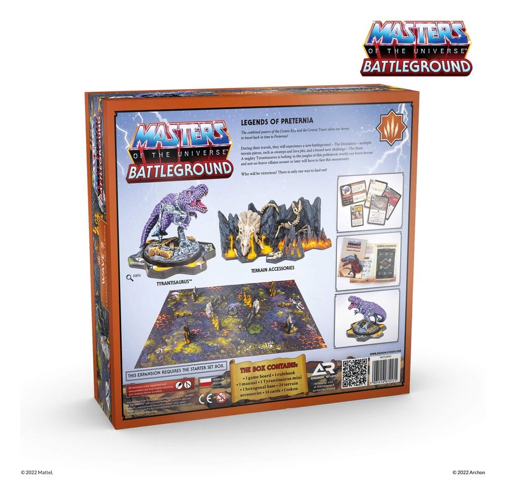 Masters of the Universe: Battleground jeu de figurines Wave 2: Legends of Preternia *ESPAGNOL*