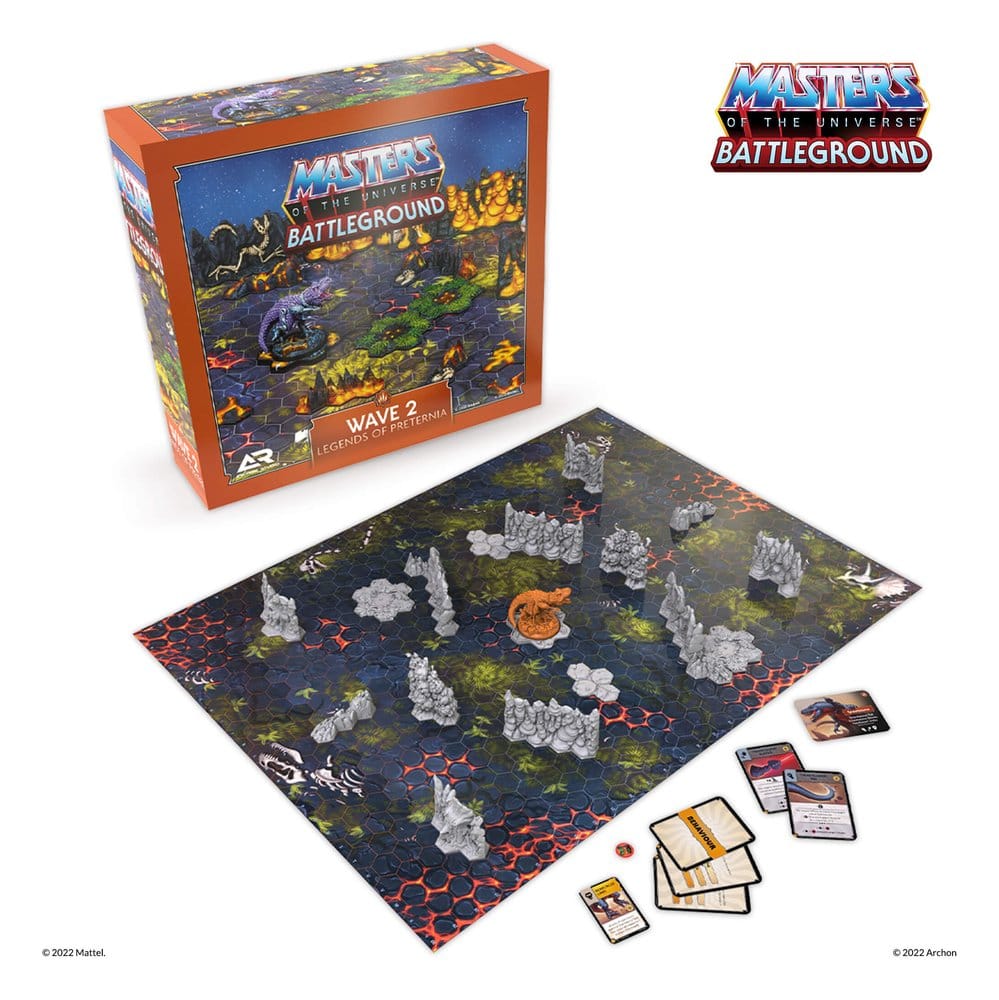 Masters of the Universe: Battleground jeu de figurines Wave 2: Legends of Preternia *ESPAGNOL*