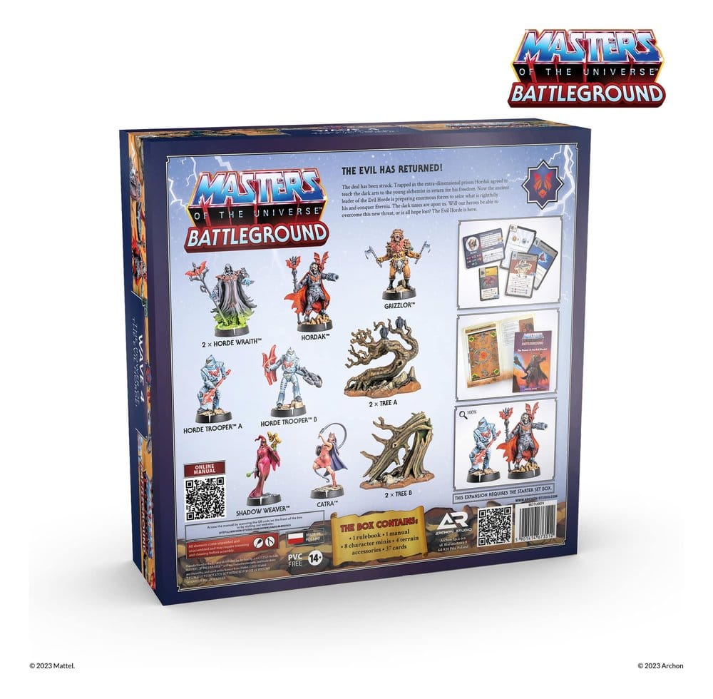 Masters of the Universe: Battleground jeu de figurines Wave 4: The Power of the Evil Horde *FRANÇAIS*