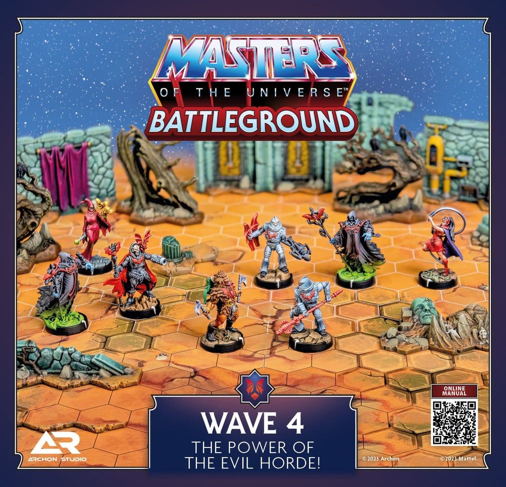 Masters of the Universe: Battleground jeu de figurines Wave 4: The Power of the Evil Horde *ITALIEN*