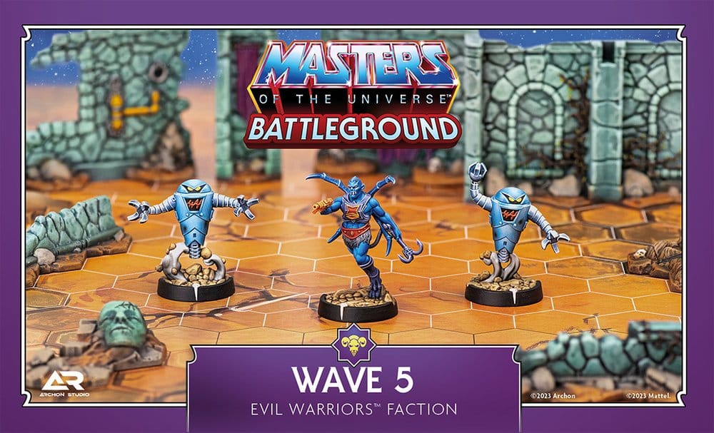 Masters of the Universe: Battleground jeu de figurines Wave 5: Evil Warriors Faction *ALLEMAND*