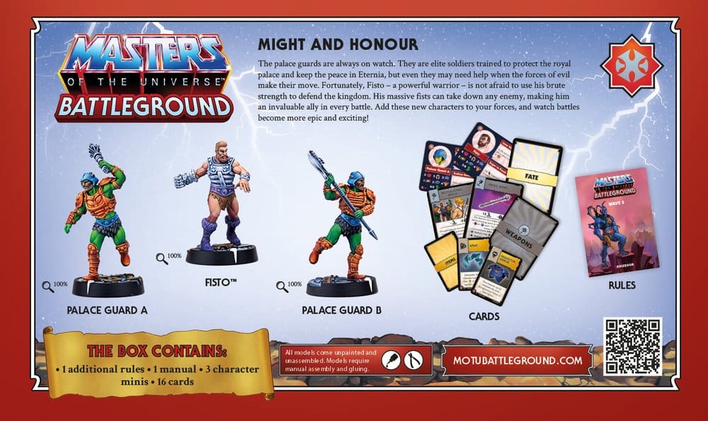 Masters of the Universe: Battleground jeu de figurines Wave 5: Masters of the Universe Faction *FRANÇAIS*
