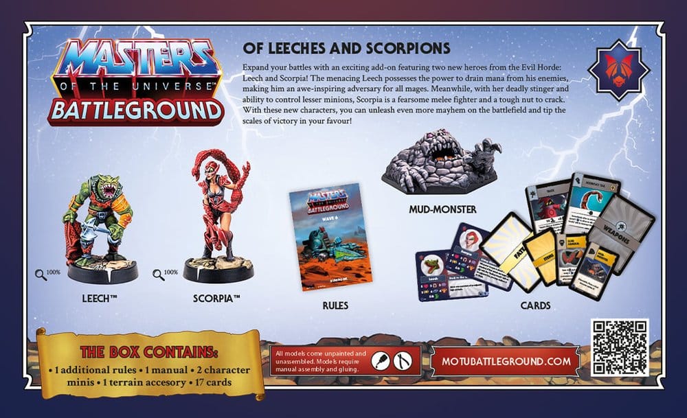 Masters of the Universe: Battleground jeu de figurines Wave 6: Evil Horde Faction *ANGLAIS*