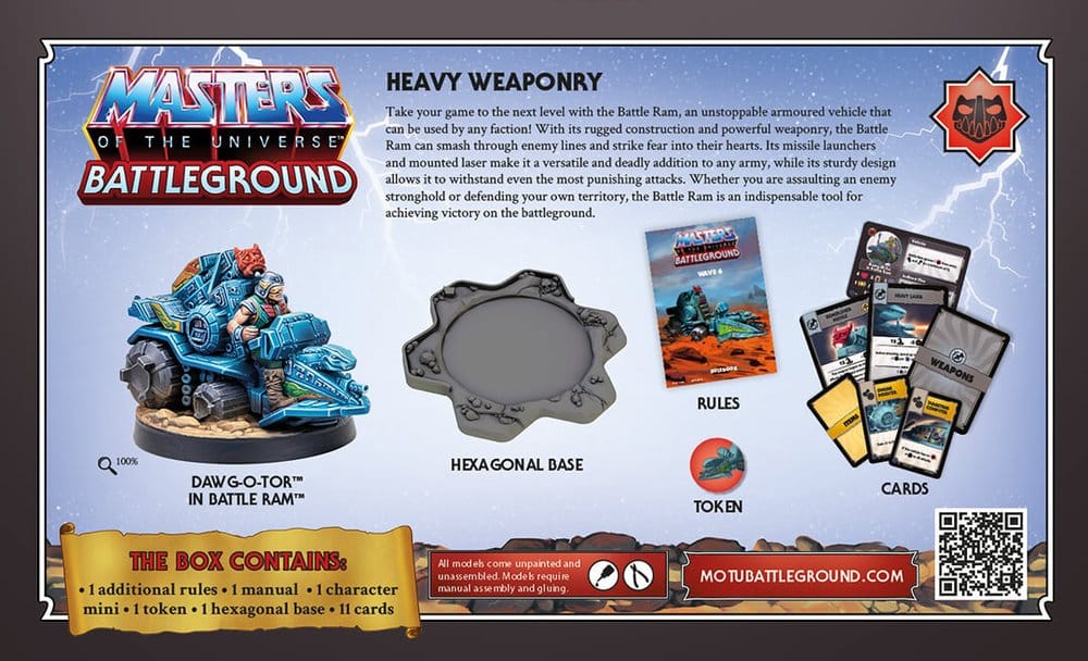 Masters of the Universe: Battleground jeu de figurines Wave 6: Fighting Foe Men Faction *ESPAGNOL*