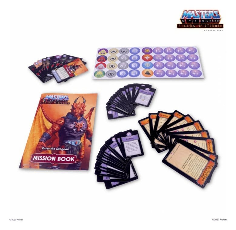Masters of the Universe extension jeu de plateau Fields of Eternia - Enter the Dragons! *ALLEMAND*