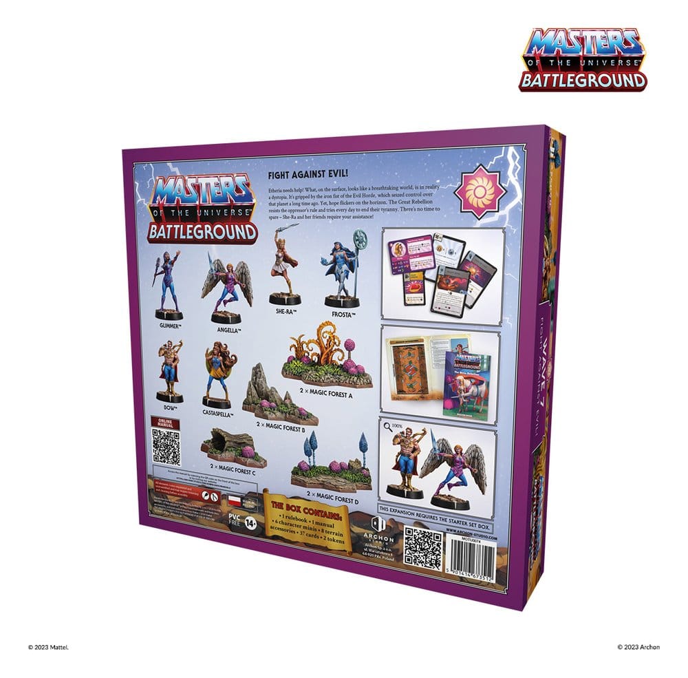 Masters of the Universe: Battleground jeu de figurines Wave 7: The Great Rebellion *ALLEMAND*