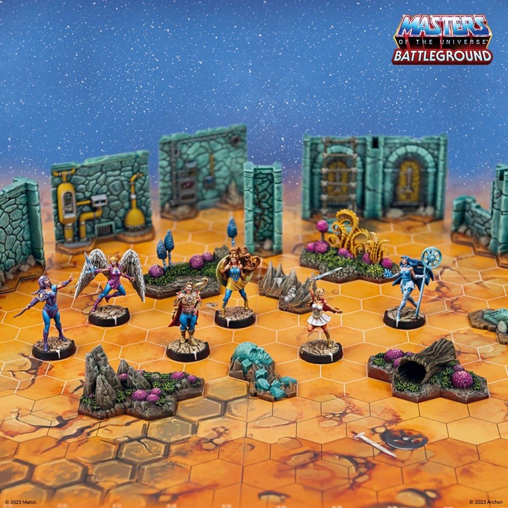 Masters of the Universe: Battleground jeu de figurines Wave 7: The Great Rebellion *ITALIEN*