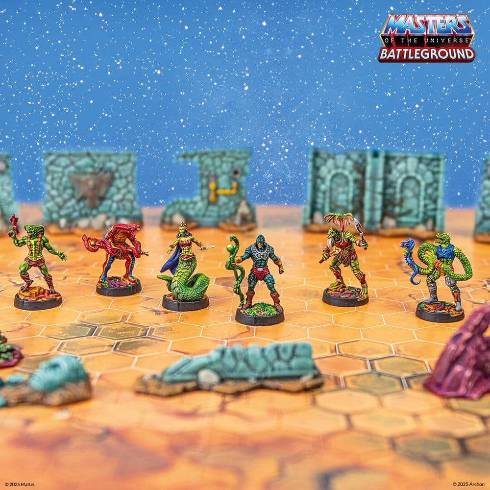 Masters of the Universe: Battleground jeu de figurines Wave 8: Snake Men Faction *FRANÇAIS*