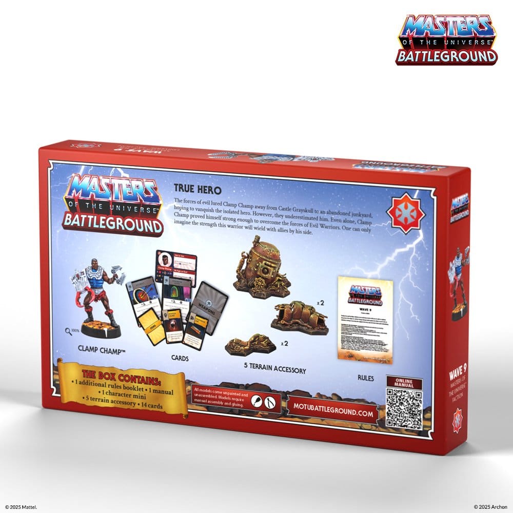 Masters of the Universe: Battleground jeu de figurines Wave 9: Masters of the Universe Faction *ANGLAIS*