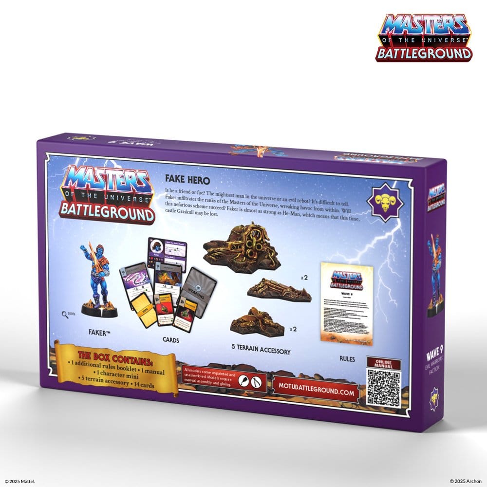 Masters of the Universe: Battleground jeu de figurines Wave 9: Evil Warriors Faction *ESPAGNOL*