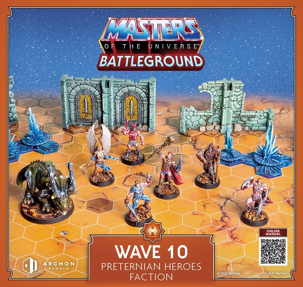 Masters of the Universe: Battleground jeu de figurines Wave 10: Preternian Heroes Faction *ESPAGNOL*