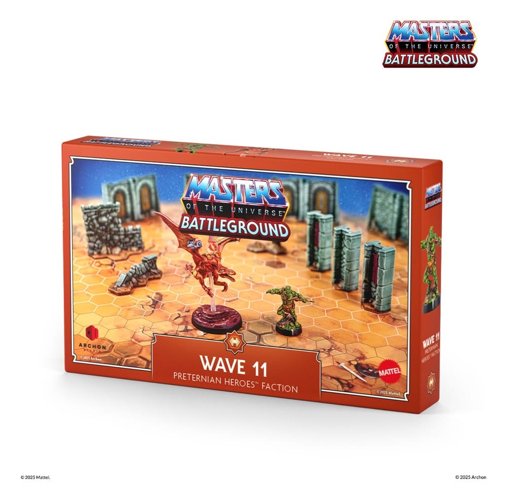 Masters of the Universe: Battleground jeu de figurines Wave 11: Preternian Heroes (Moss Man / Turbodactyl) *ALLEMAND*