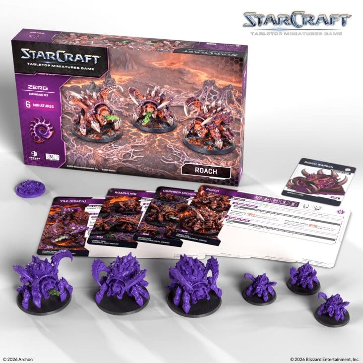 StarCraft TMG set d'extension Zerg: Roach